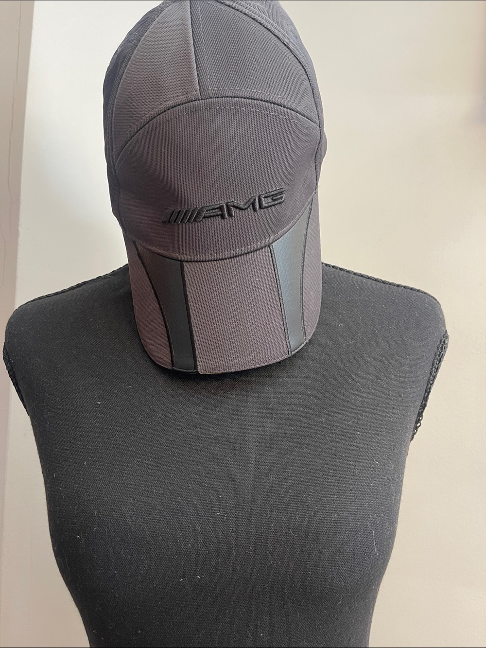 AMG Men's Black Performance Baseball Cap